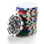 colorful poker chips